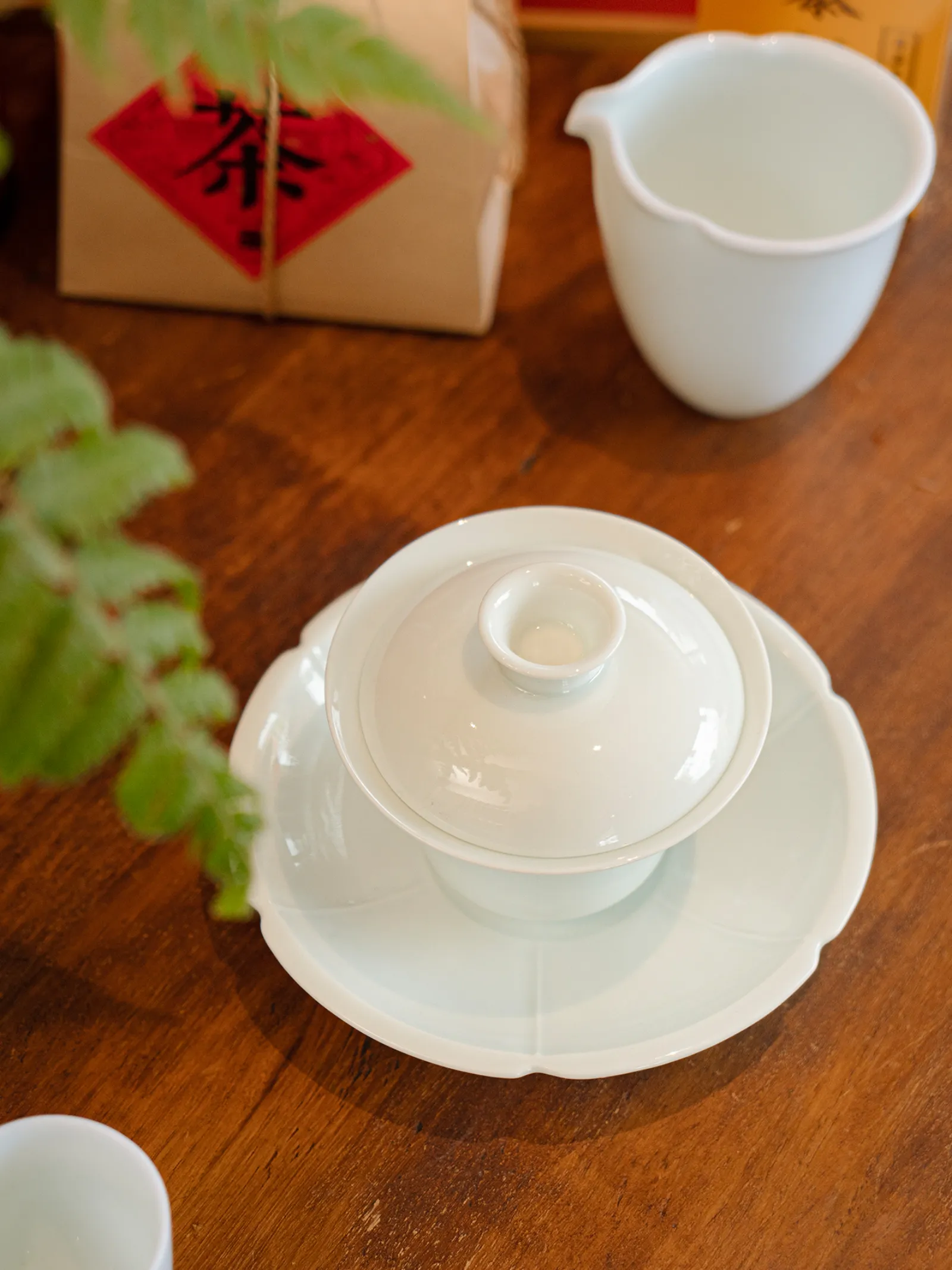 宋式影青菱角纹 · 产品细节